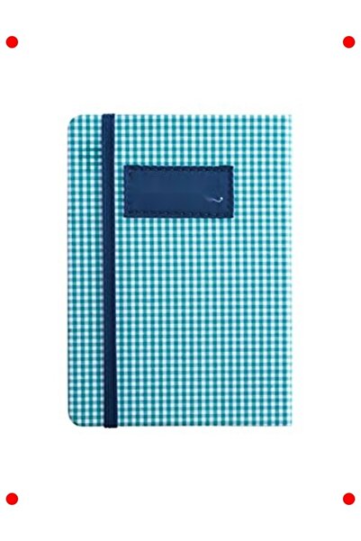 ilosstore Cotton Cover Lined Notebook A5 (Green)