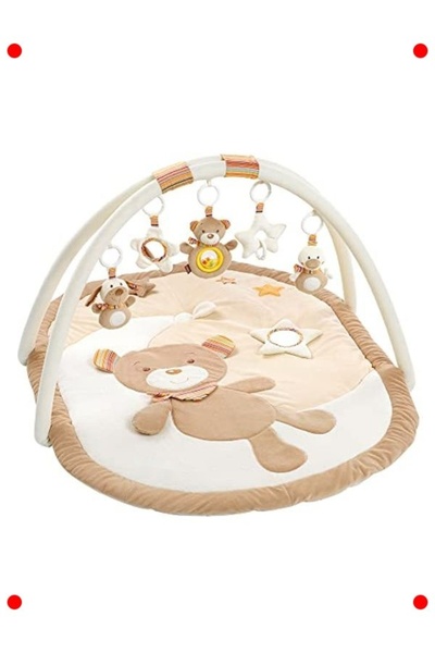 larstkas Gökkuşağı Bebek Aktivite Matı ve Oyun Battaniyesi