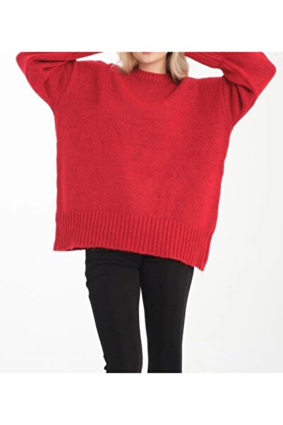 Vaniza Standard Size Crew Neck Oversized Sweater