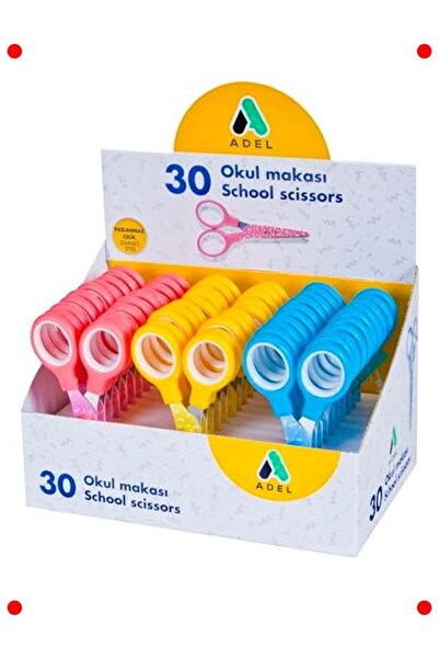 markentegra Patterned Children's Scissors Set - 30 Pieces