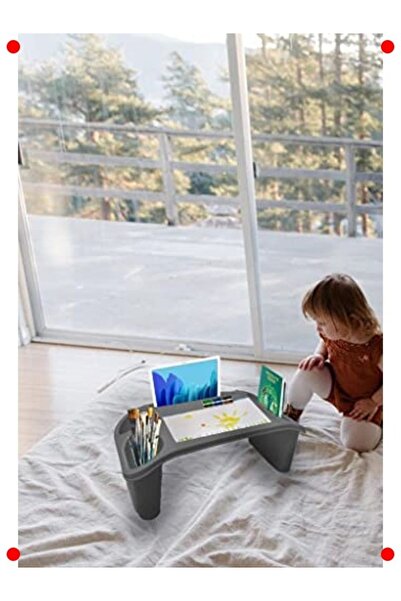 markentegra Gray Plastic Adjustable Laptop Work Stand