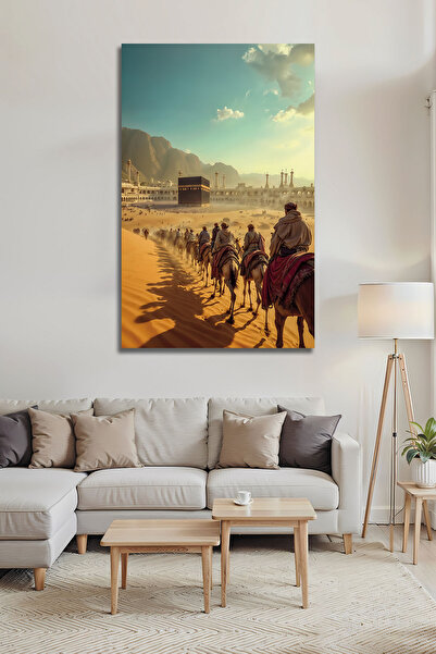 B&G DESIGN Tarihi Hac Yolculuğu: Gün Batımında Mekke'ye Uzanan Çöl Yolu ve Kâ...