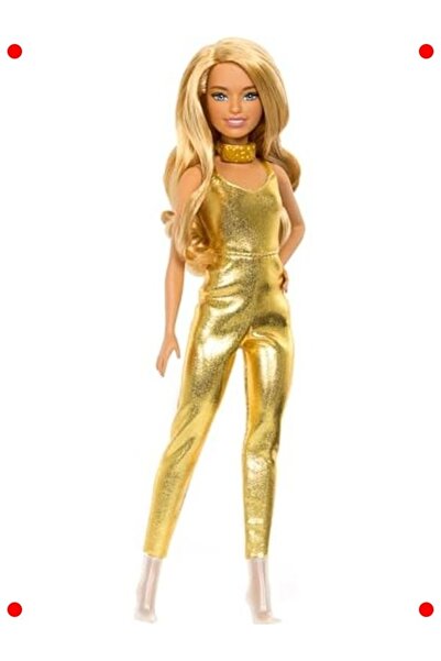 markentegra Stylish Party Baby in Gold Jumpsuit