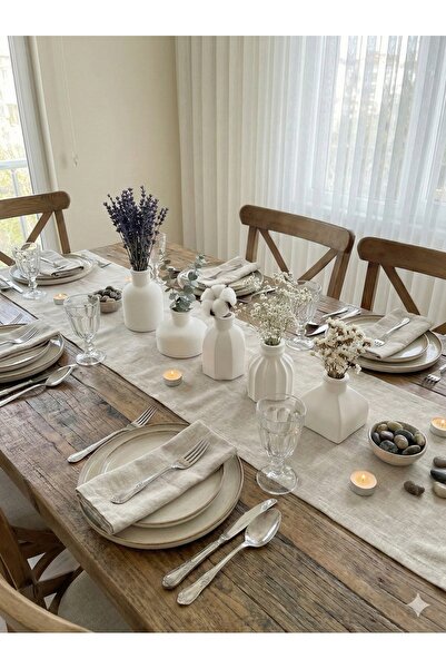 elce 5’li mini dekoratif vazo-El yapımı