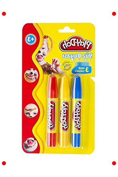 markentegra Çocuklar İçin 3 Renkli Yüz sı Seti
