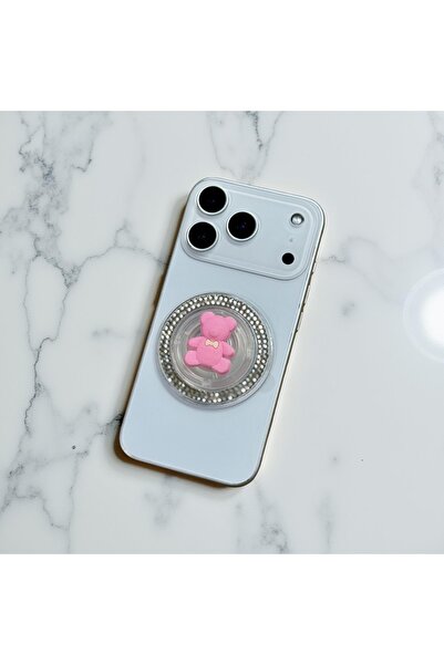 HYPERSOFT Magsafe Özellikli Tüm Telefonlarla Uyumlu Telefon Tutucu Magsafeli Popsocket