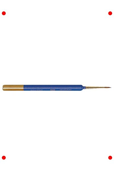 markentegra فرشاة حواجب حمراء رفيعة، مقاس 00