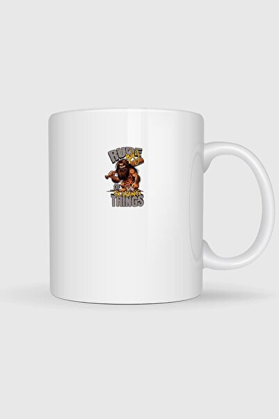 Bahriyeli Collection Captain Caveman Printed Mug Cups