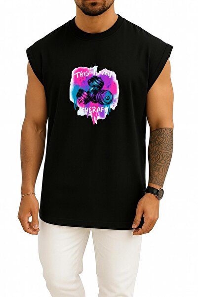 Bahriyeli Collection supradimensionat Aceasta este terapia mea Dumbell Fitnes...