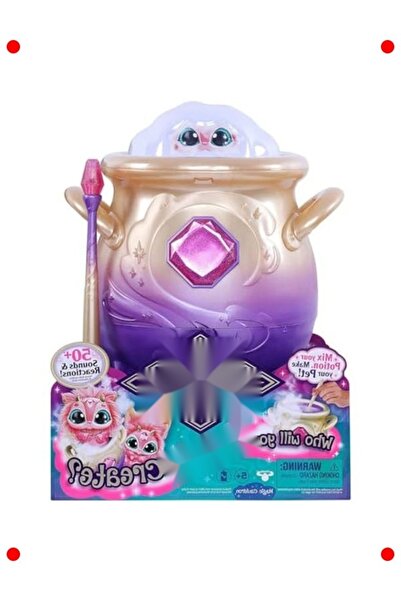 markentegra Büyülü Kazanlı İnteraktif Peluş Oyuncak - Pembe