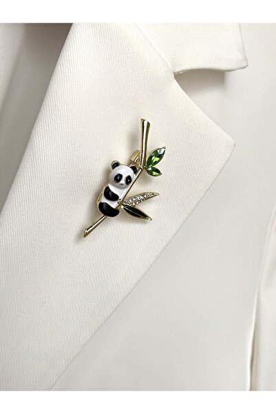 kurukafagift Sevimli Panda Broş