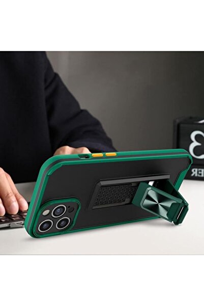 Flippy Phone Case for Apple iPhone 13 Mini - Defender Sergeant Brave, Magnetic with Stand, Dark Gree