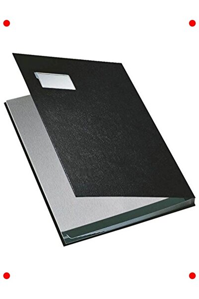 markentegra Black 10-Compartment Signature File