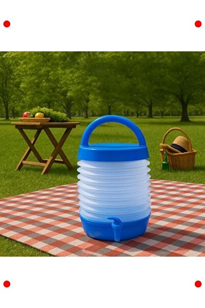 markentegra 5.5 Liter Collapsible Camping Water Container/Dispenser with Faucet