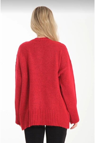 Vaniza Standard Size Crew Neck Oversized Sweater