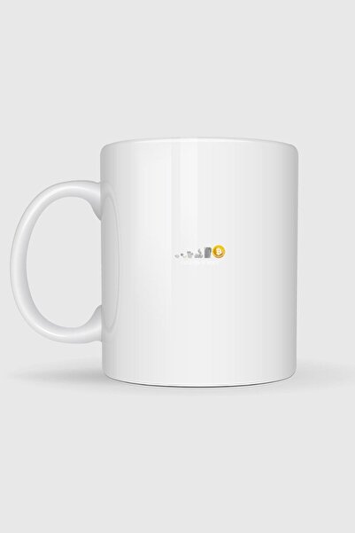 Bahriyeli Collection Paper Money Evolves Bitcoin Printed Mug Cup