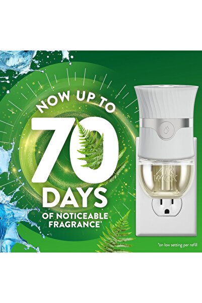 Air Wick , Plug in Scented Oil 2 Refills, Fresh Waters, 1.34 Oz (Pack of 2)