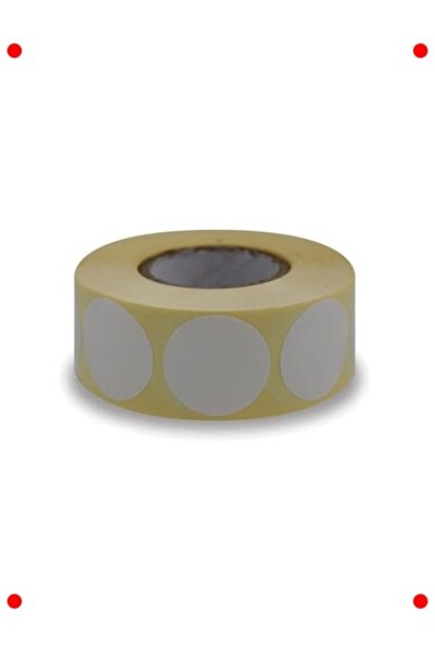 markentegra Unprinted Round Adhesive Label (30mm Diameter, 1000 Pieces)