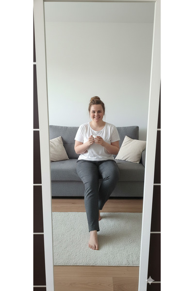 ŞERİCE Women's Plus Size (Jumbo) Pajama Bottoms (Size Measurements Are in the Description)