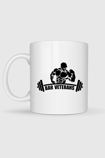 Bahriyeli Collection Bar Veterans Gym Fitness Printed Cup