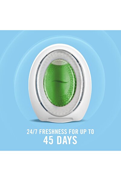 Febreze Small Spaces Air Freshener with Gain Scent, Original, 1 Count, Green, 0.25 Fl Oz (Pack of 1)
