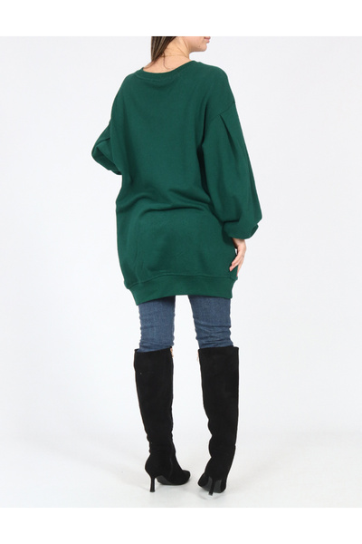 Evendi Oversized Blouse, Green