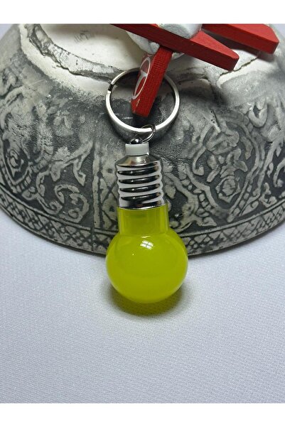 anahtarlık evreni Light Bulb Design Decorative Keychain – Metal Body, Bright ...