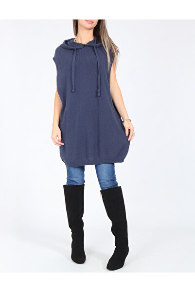 Evendi Oversized vest, Blue