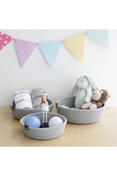 genernic Luxury cotton basket set for organizing and storage