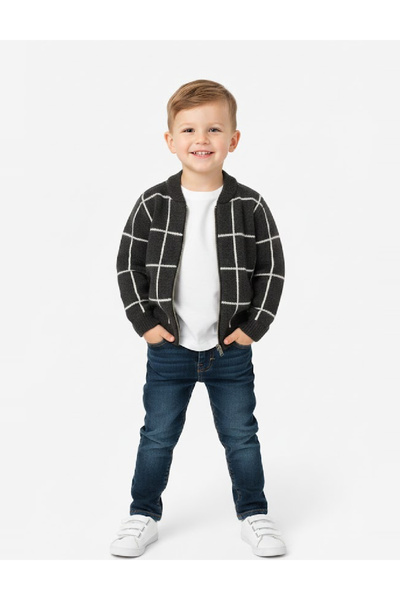 Evendi Cardigan, Dark grey