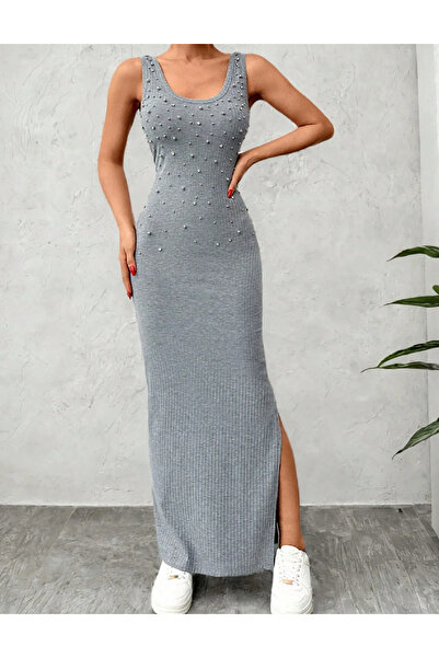 Evendi Long dress, Gray