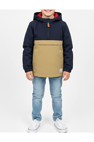 Evendi Jacket, Navy/Beige