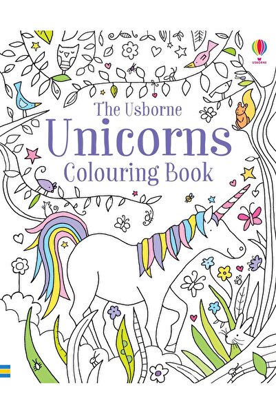 Usborne Carte de colorat Unicorns Colouring Book