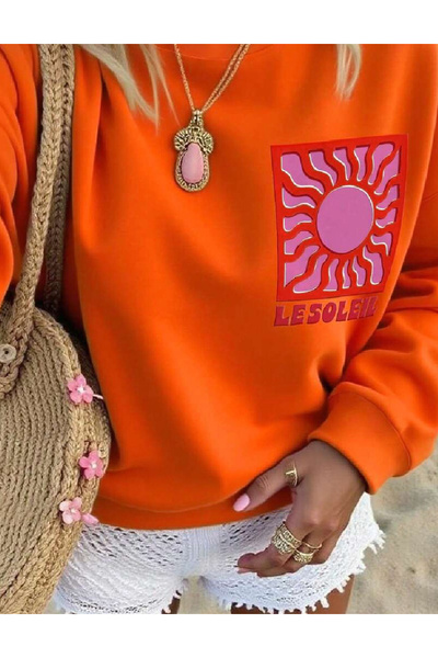 Evendi Blouse, Orange