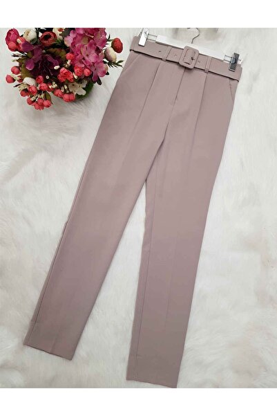 HİJABAYA Παντελόνι από ύφασμα με χοντρή ζώνη