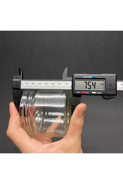 junibeliw 6 Pieces 330ml Glass Jar with Lid Seasoning Jar Magnolia Dessert Jar 6X330Ml