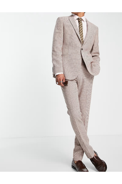 Evendi Jacket, Brown/Cream