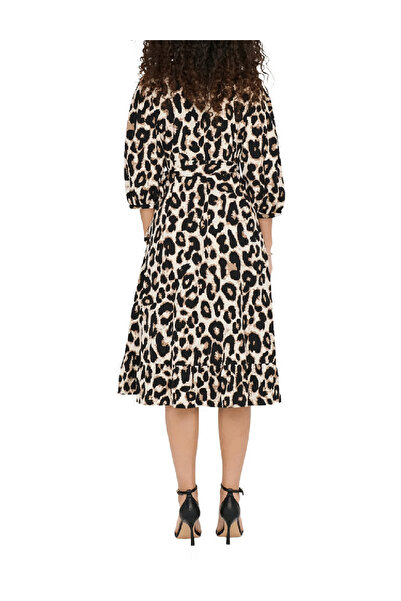 ONLY Medium dress, Animal print