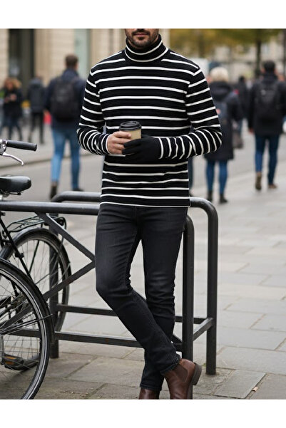 Evendi Bluza, Negru/Alb