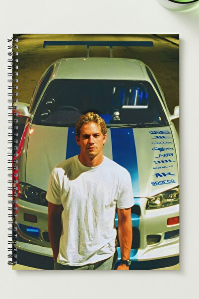 BLACKONECLASS HIZLI VE ÖFKELİ A5 Metal Spiralli Çizgisiz kalın bristol Kapak ...