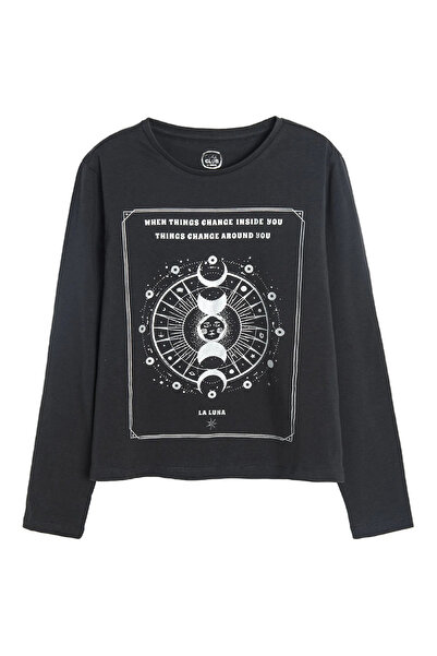 Cool Club Bluza, Gri inchis