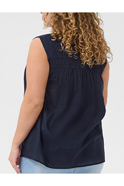 KAFFE CURVE Bluza, Bleumarin