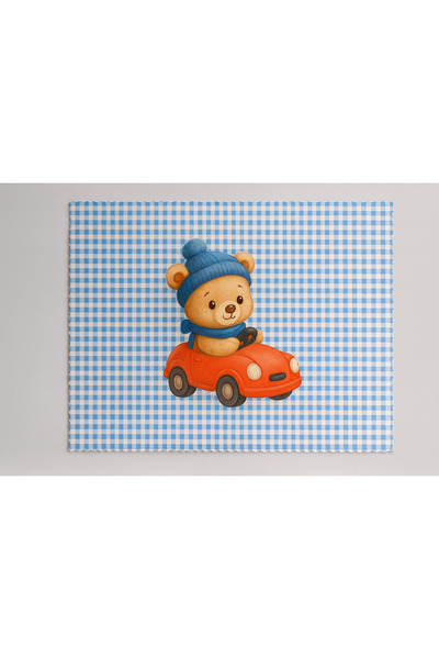 REDANDCHERRY 3 Adet Yıkanabilir Karakterli Ilkokul Ve Okul Öncesi Beslenme Ör...