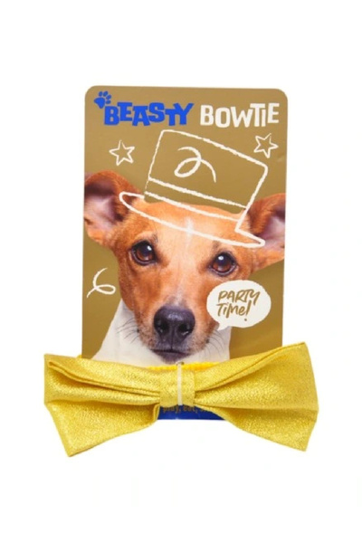 BEASTY Puppy bow tie, Yellow