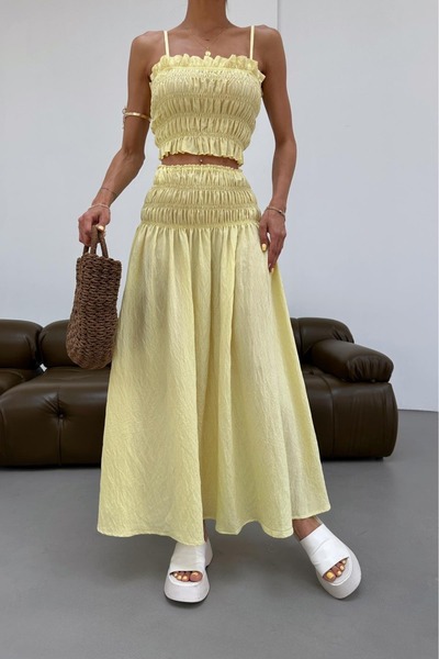 Valeur Skirt Crop Set