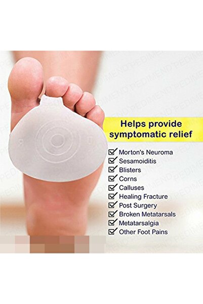 Generic Foot pads, metatarsal pads, gel pads for neuralgia pain relief