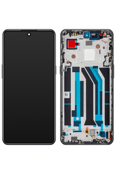 GERICOM OnePlus 10T/Ace Pro Touchscreen Display with Frame - Moonstone Black (Service Pack 4130326)