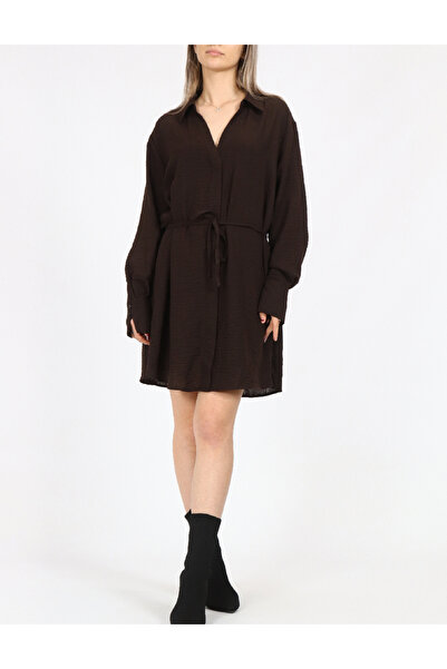 Vero Moda Short dress, Dark brown