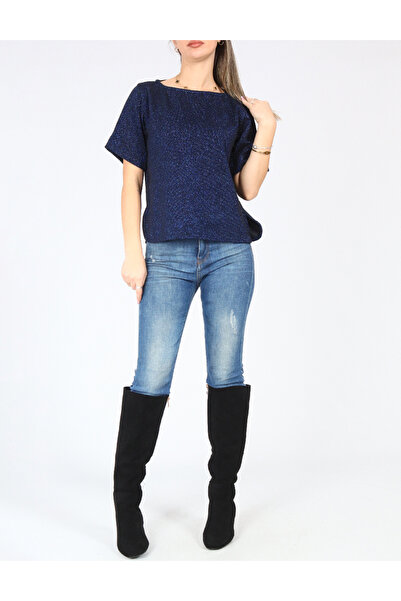 Evendi Oversized Blouse, Blue