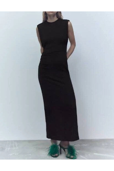 Evendi Long dress, Black